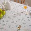 Henggang Floral Tablecloth Pastoral Printing Cotton And Linen Tablecloth Tablecloth Household Cover Towel Fringed Lace Spot