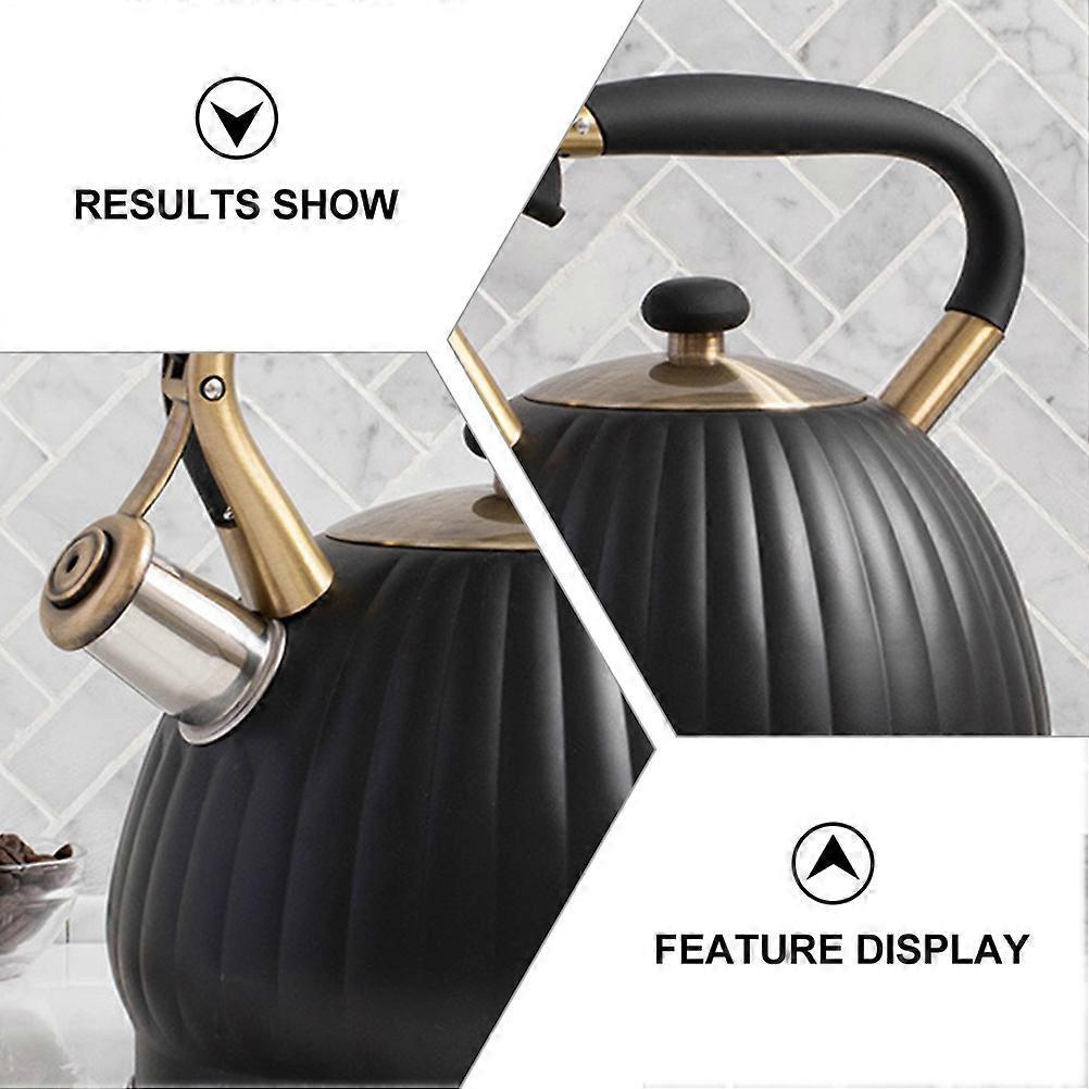 Home Use Whistling Water Kettle Stainless Steel Boil Water Kettle 1Pcs