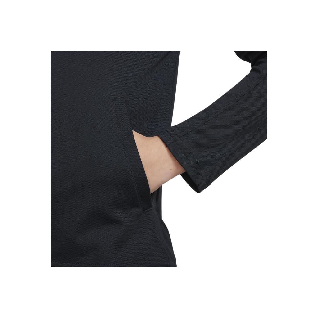 Nike Jednobarevná bunda a dlouhé kalhoty ležérní sportovní souprava dětské soupravy černá DX5480-010