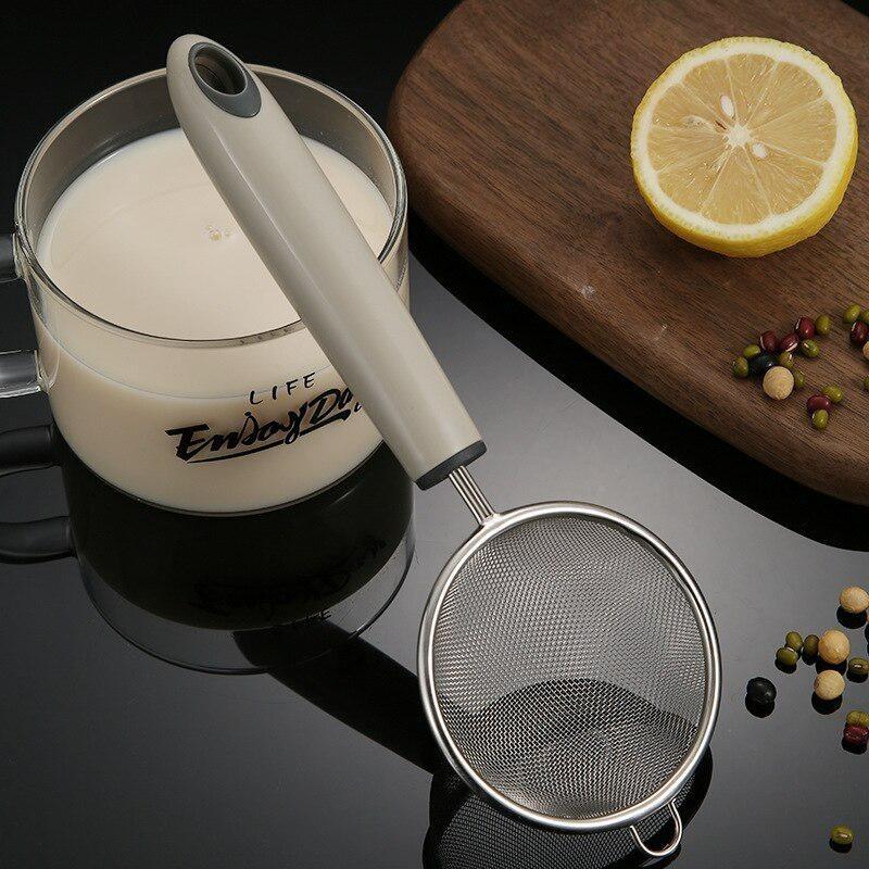 Household 304 Stainless Steel Colander Mesh Kitchen Utensils Mesh Colander Juice Soy Milk Filter Mesh