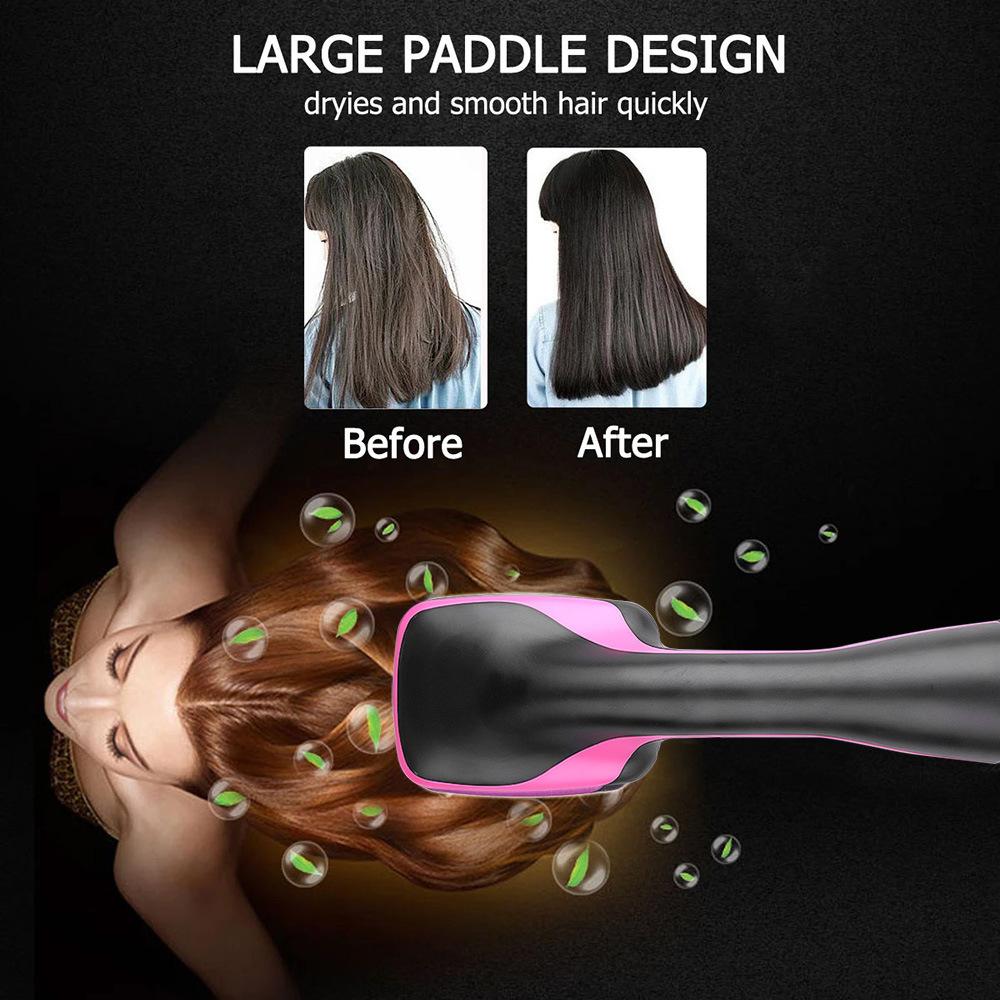 New Design 3 Speeds Intelligent Temperature Control Straightening Comb ABS Material Nylon Heating Resistance Hot Comb