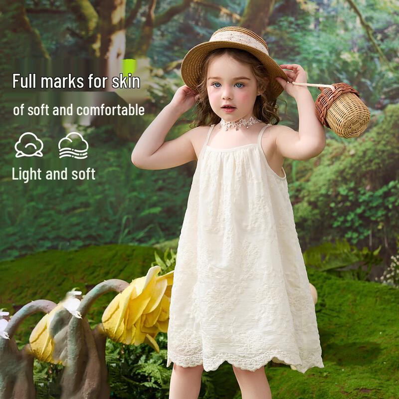 ASK JUNIOR Girls  Summer Sleeveless Princess Dress 35