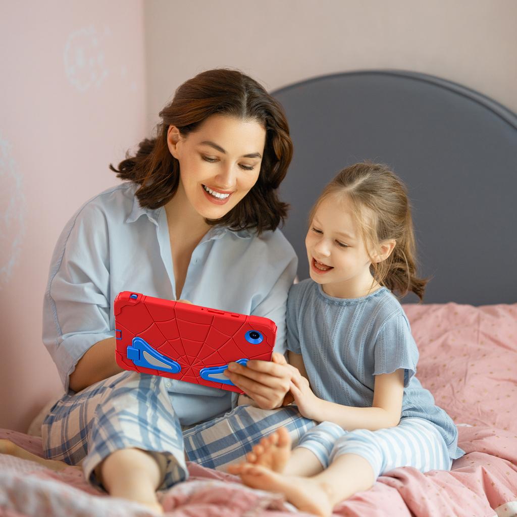 Heavy Duty Case For Samsung Galaxy Tab A9 2023 8.7" SM-X110 X115 X117 Built-in Kickstand Cover Silicone+PC Shockproof Kids Funda