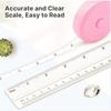 Five-piece Multifunctional Retractable Tape Measure Set60inches or1.5The 1-meter Long Double-sided Flexible Ruler Is Very Suitable for Measuring