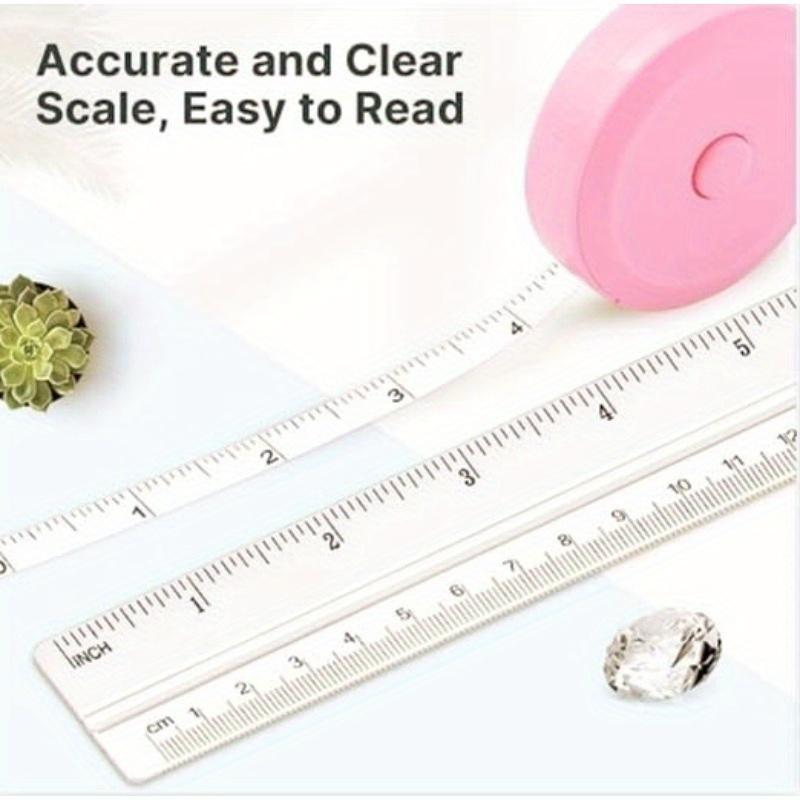 Five-piece Multifunctional Retractable Tape Measure Set60inches or1.5The 1-meter Long Double-sided Flexible Ruler Is Very Suitable for Measuring