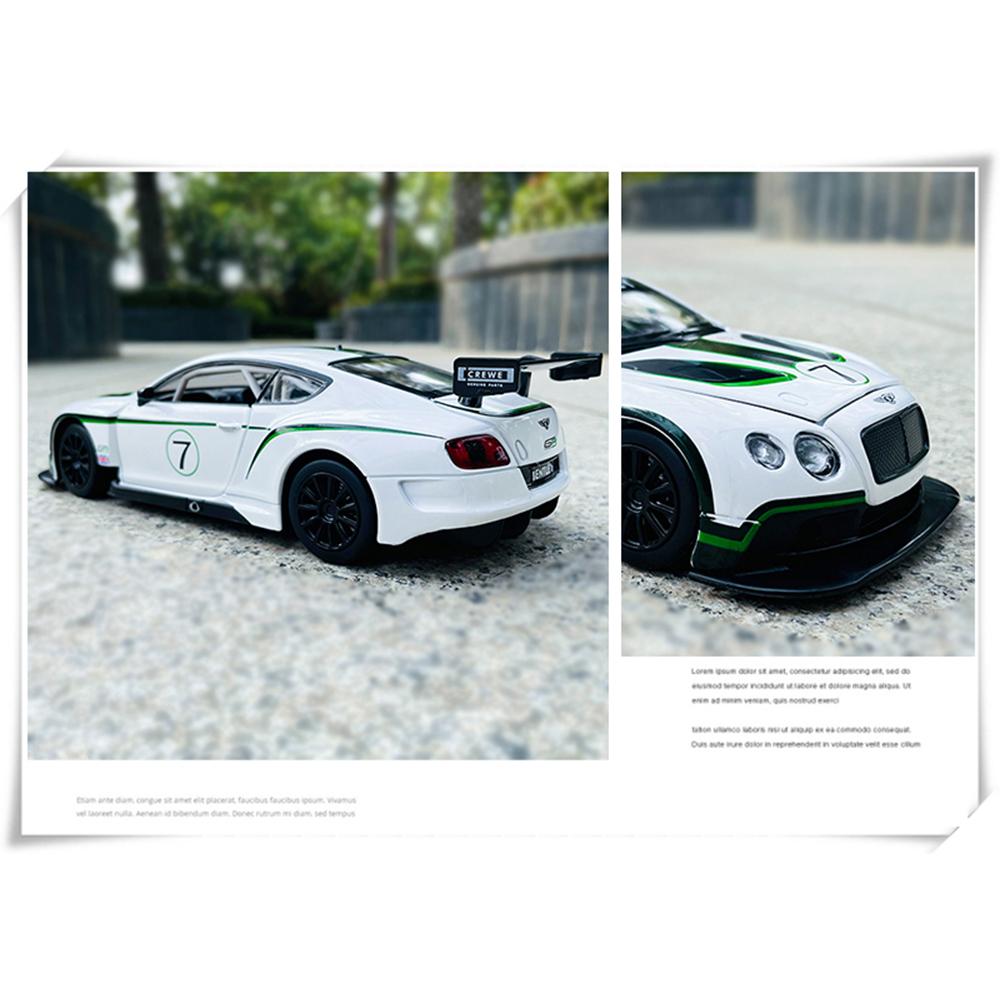 Масштаб 1/24 Bentley Continental GT3 — фото 15