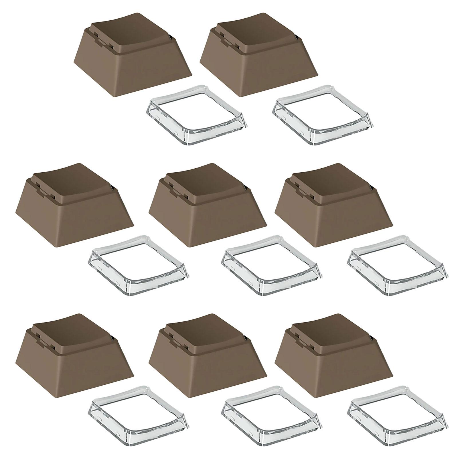 

Набор кейкапов высоты Cherry R4, 8 шт., для механических клавиатур, долговечный PBT+PC, классического цвета кофейный