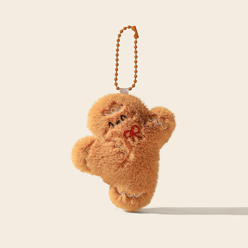 Christmas Plush Santa Claus Wreaths Snowman Stockings Reindeer Decorations Christmas Tree Ornaments, Small Dolls
