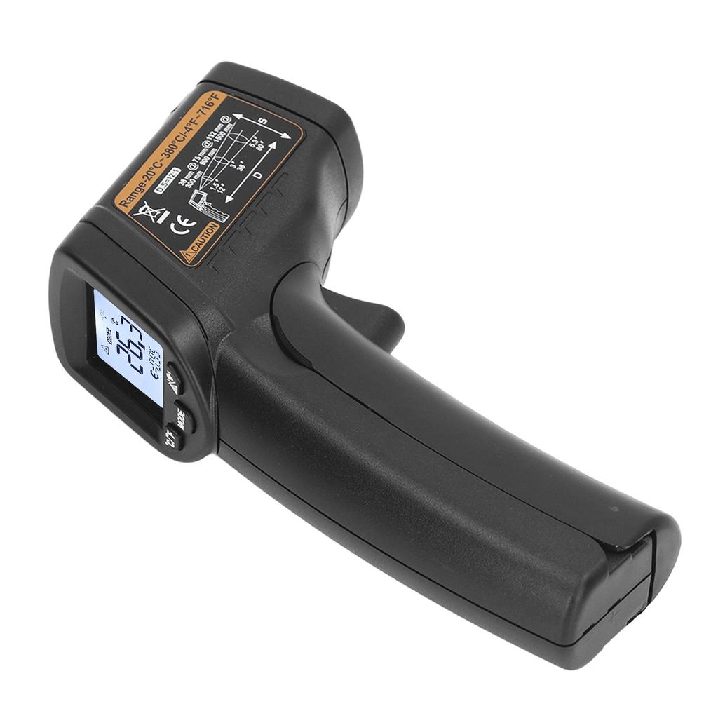 Infrared Thermometer for Cooking Non Contact Food Heat Temperature Gun Digital Backlit LCD Display ‑20 380 Celsius (‑4