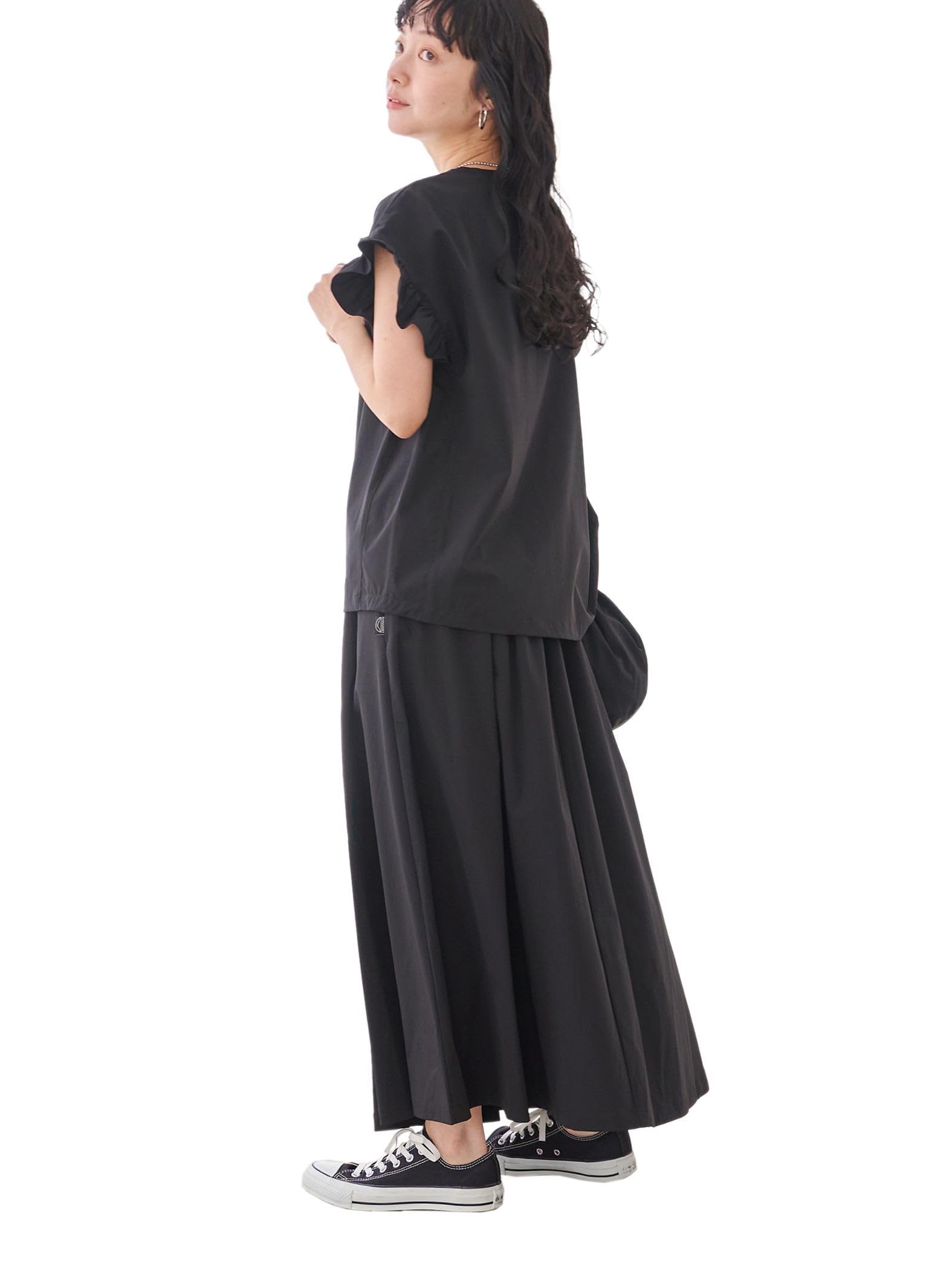 

Cohen Pouch with Frilled Tee Skirt 76756030384 0950 M C.mt & (Set) BLACK(09)