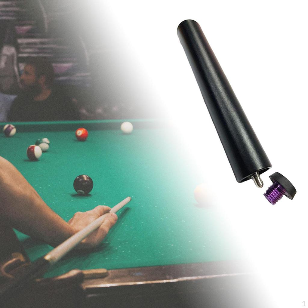 Pool Queue Extender Billard Snooker Verlängerung 20 cm Lange Werkzeug Starke Leichte Ende