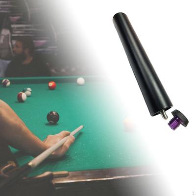 Pool Cue Extender Billiard Snooker Extension 20 Cm Long Tool Strong Lightweight End