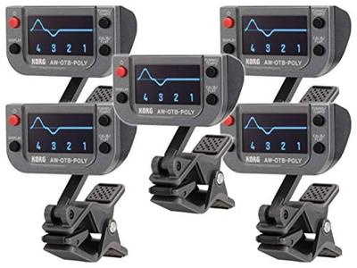 Poly Bass Clip-on Tuner AW-OTB-POLY 5pcs