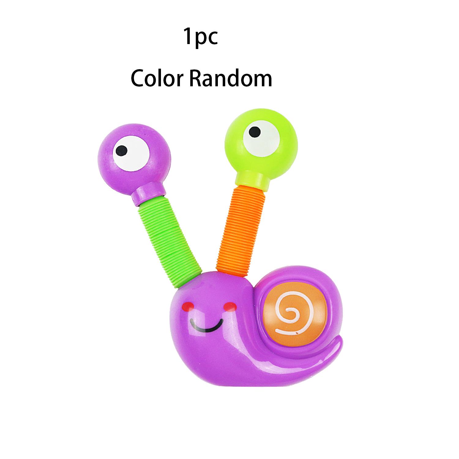

Luminous Telescopic Snail Relaxation With Light Telescopic Tube Creative Novelty Relaxation Plaything Assorted Color Other