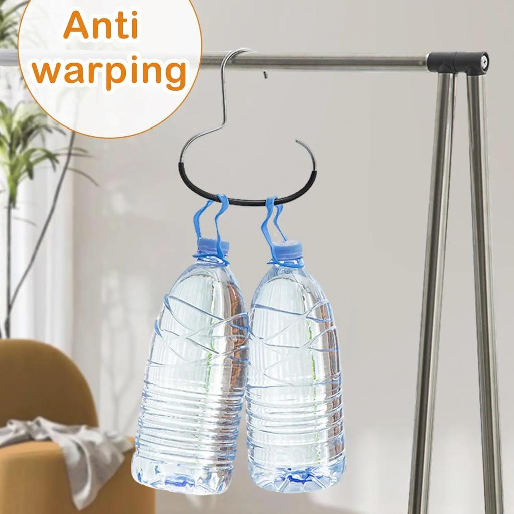 2-Pack Over Door Hooks - Space Saving Entryway Organizer for Holiday Guest Coats & Bag Storage