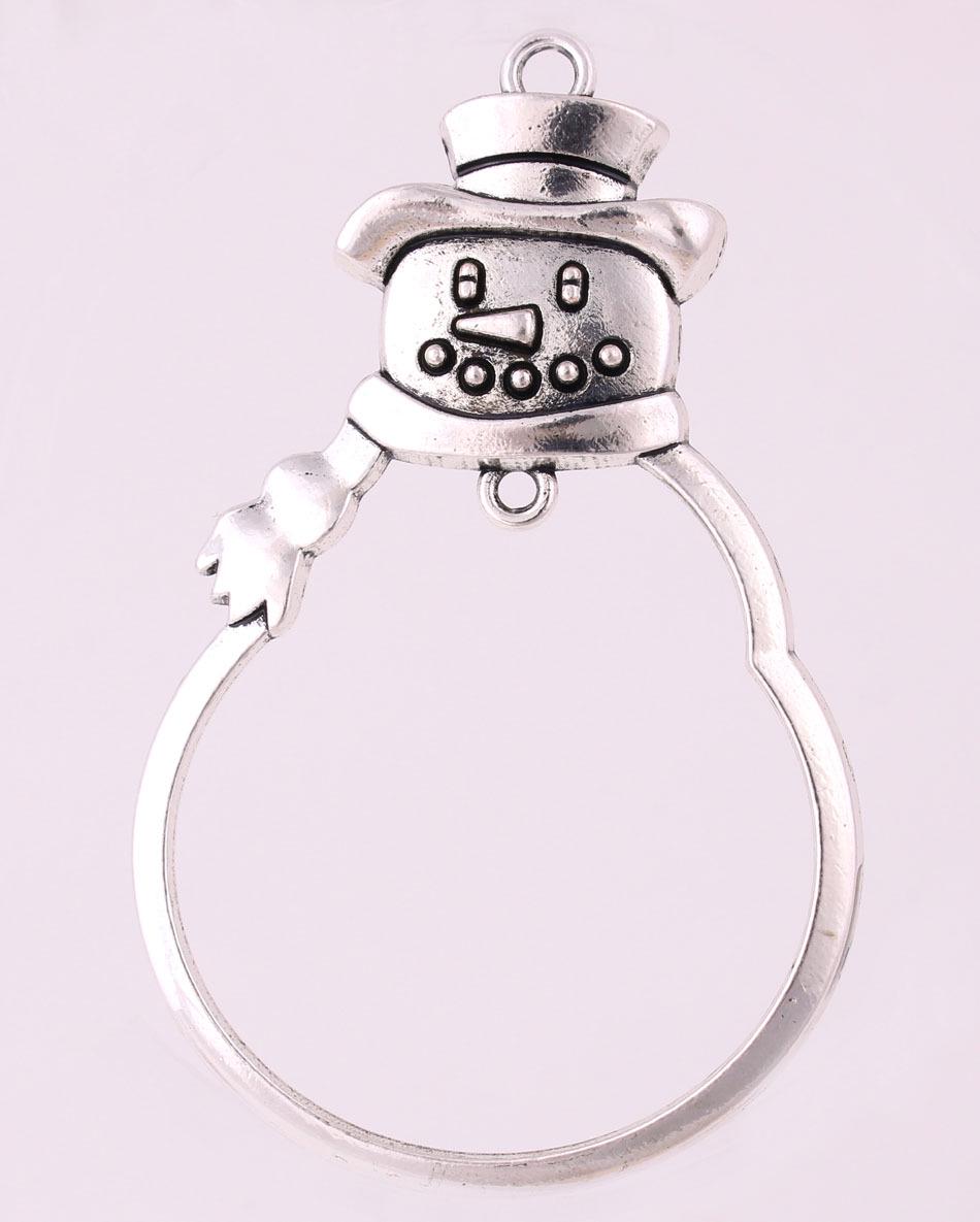 

European & American Style Christmas Snowman Pendant