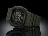 Casio G-SHOCK Men's Resin 200M Water Resistant Shock Resistant Alarm Quartz Watch DW-5610SU-3