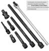 53-Piece 1/2" Heavy-Duty Impact Socket Set with Extended F-Handle and Electric/Pneumatic Hex Head Extension.