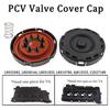 A28G-For Land Rover LR4 Jaguar XF XJ XK Interchangeable PCV Valve Cover Cap With Membrane Kit LR051835 LR010780 LR041443 LR13357