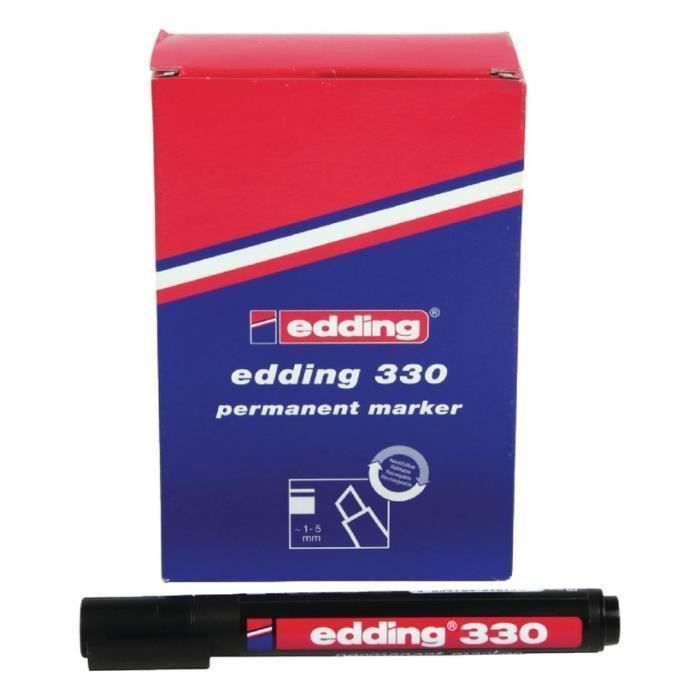 Edding Ofc-ed330 Bk 10x Marker 330 Noir