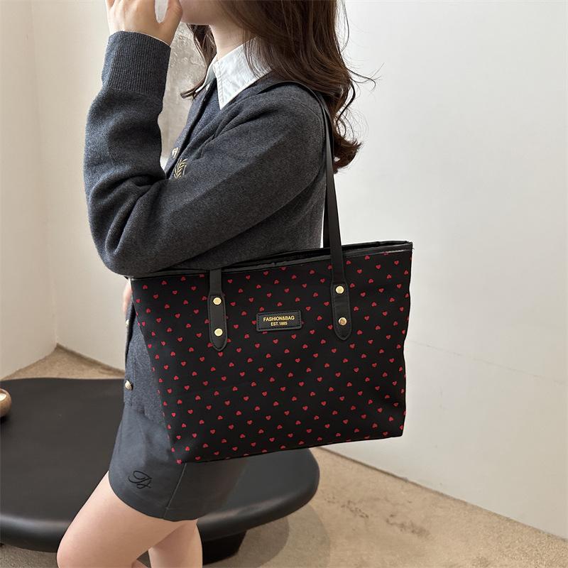 Autumn New Printed Star Fashion Commuting Large Capacity Trendy Casual New One shoulder Tote Bag Women's Bag