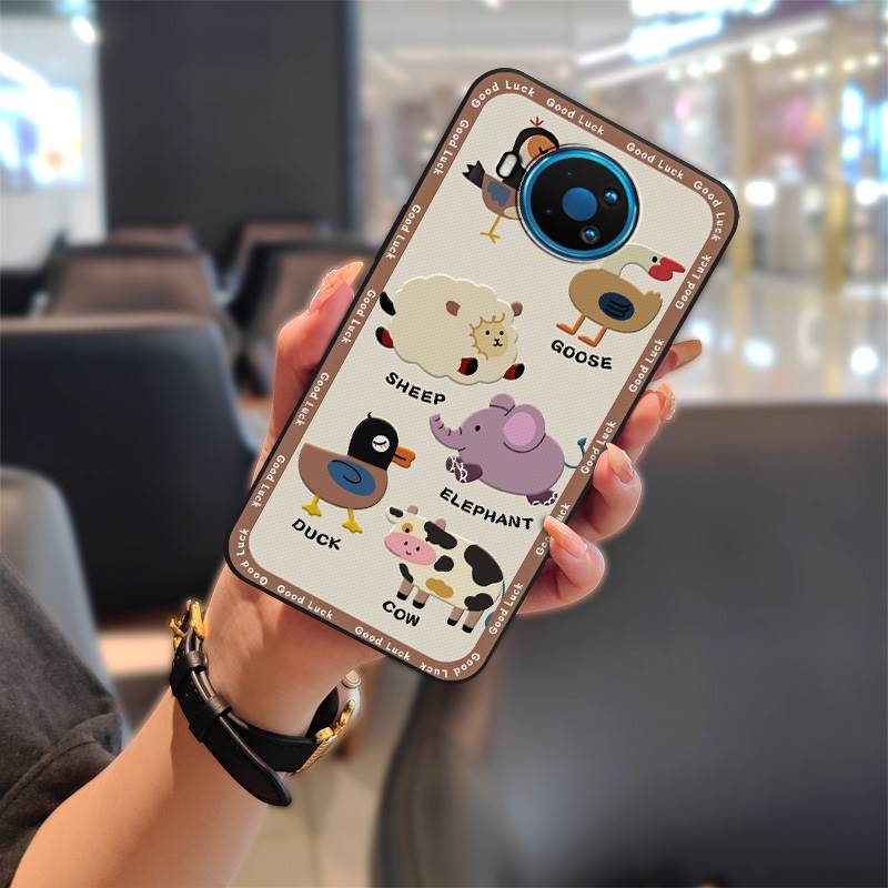 TPU Anti-knock Phone Case For Nokia 8.3/8 V 5G UW Cute Durable Dirt-resistant Silicone Fashion Design Shockproof Cartoon