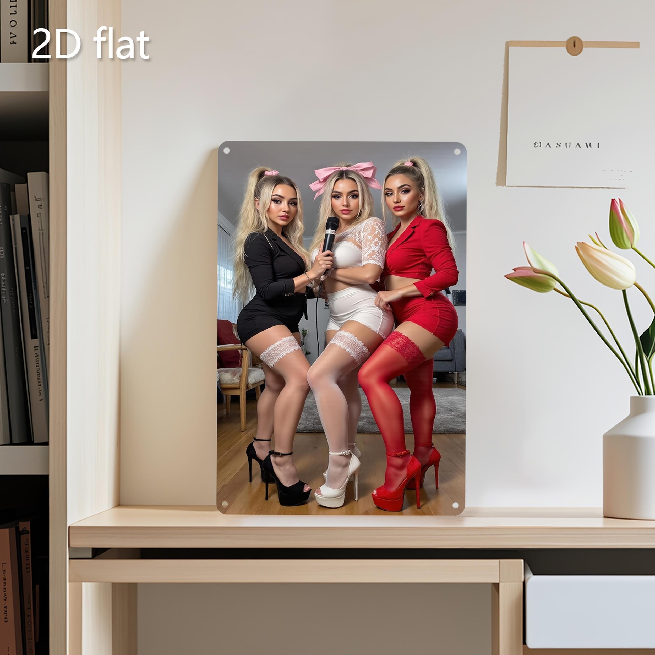 JIT D Flat Metal Posters (xcm)