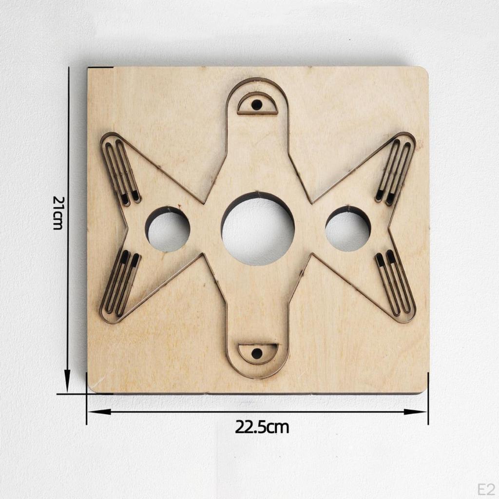 Fából készült bőr vágószerszám, kézzel készített, egyszerűen használható, hordozható vágott modell