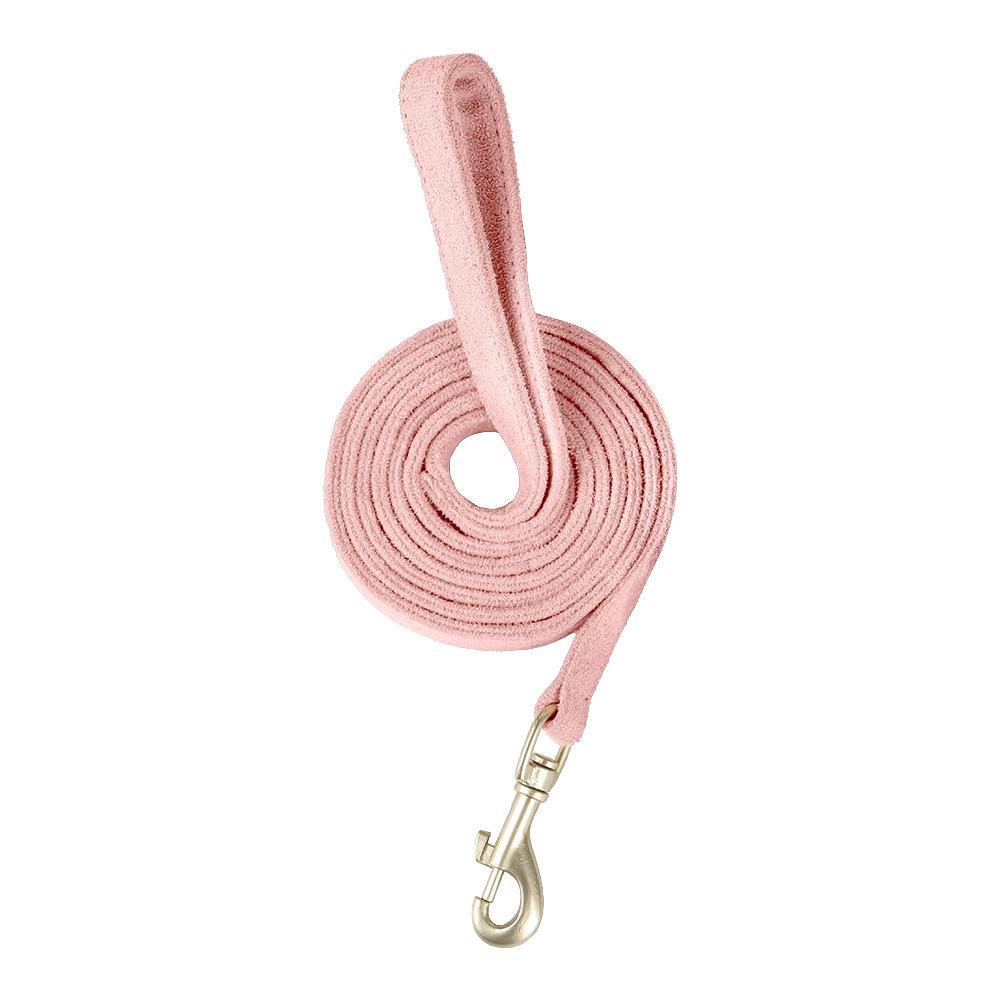 Custom Logo Luxury Solid Dog & Cat Harness Set and Leash Set with Bow Tie Design for Puppies