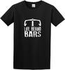 Life Behind Bars Fietsen Unisex T-shirts met korte mouwen Zwart