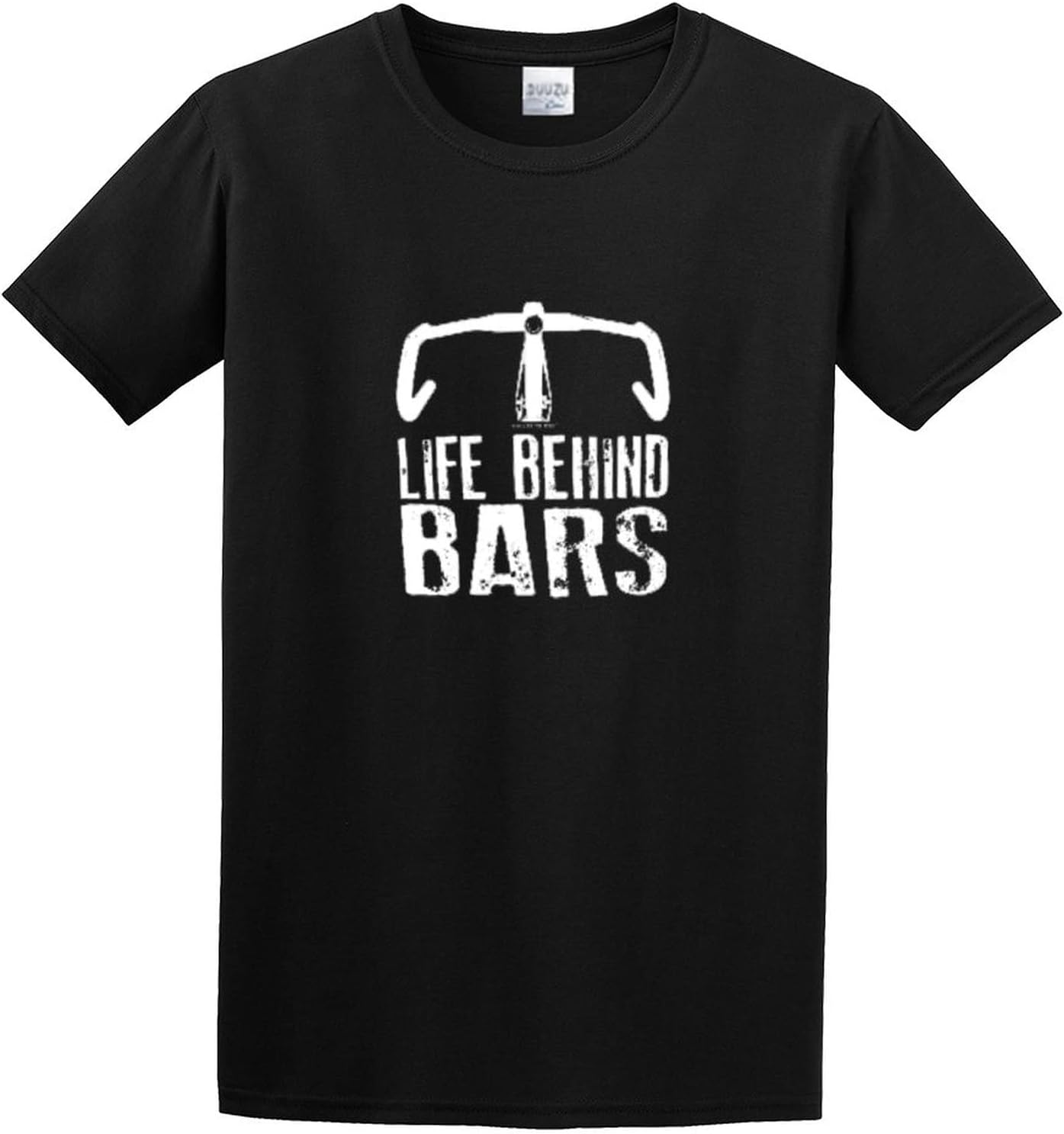 Life Behind Bars Cycling Unisex Short-Sleeve T-Shirts Black XS чёрный
