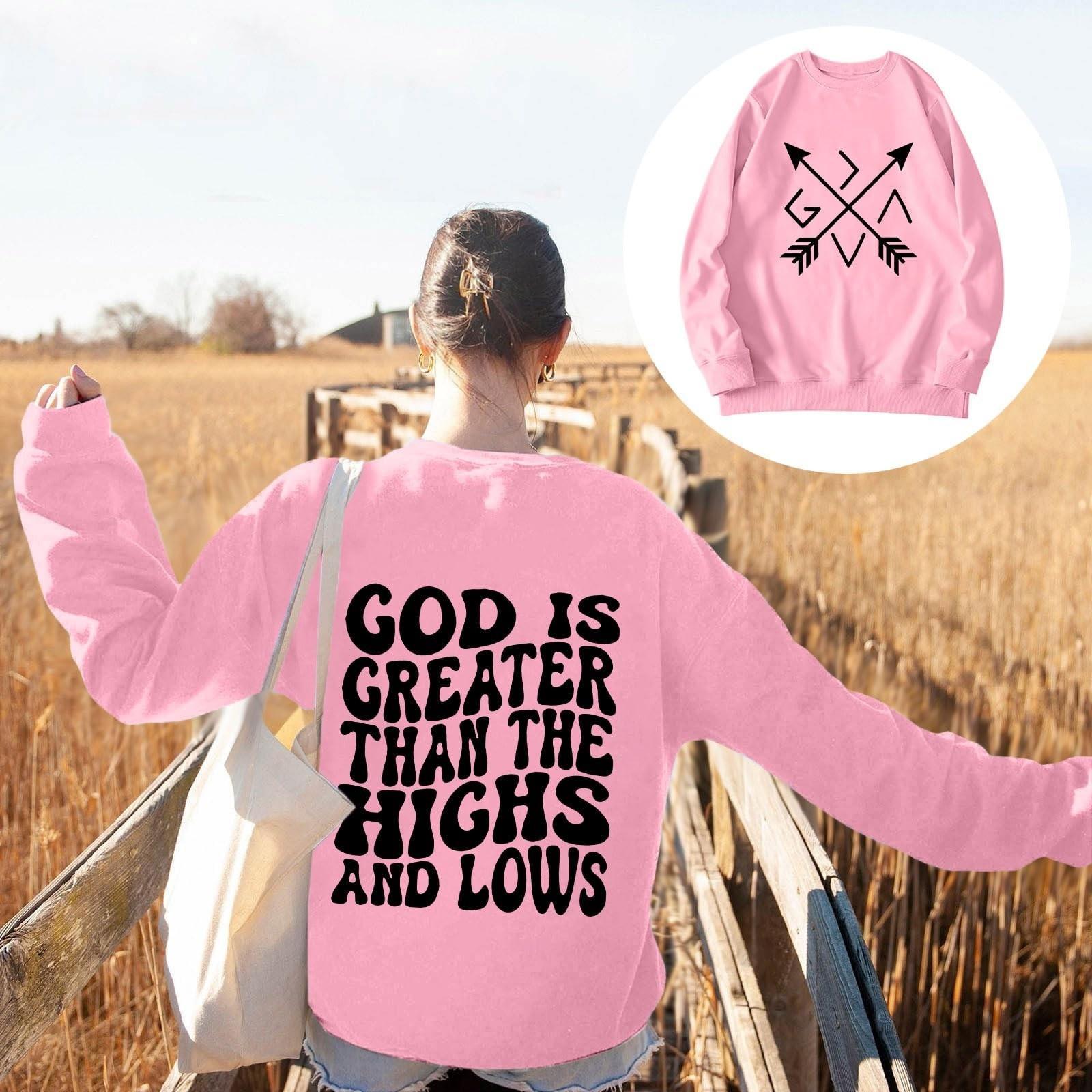 Women s Fashion Casual Long-sleeved Loose Printed Round Neck Pullover Hoodie Sweatshirt XXL розовый 1840₽