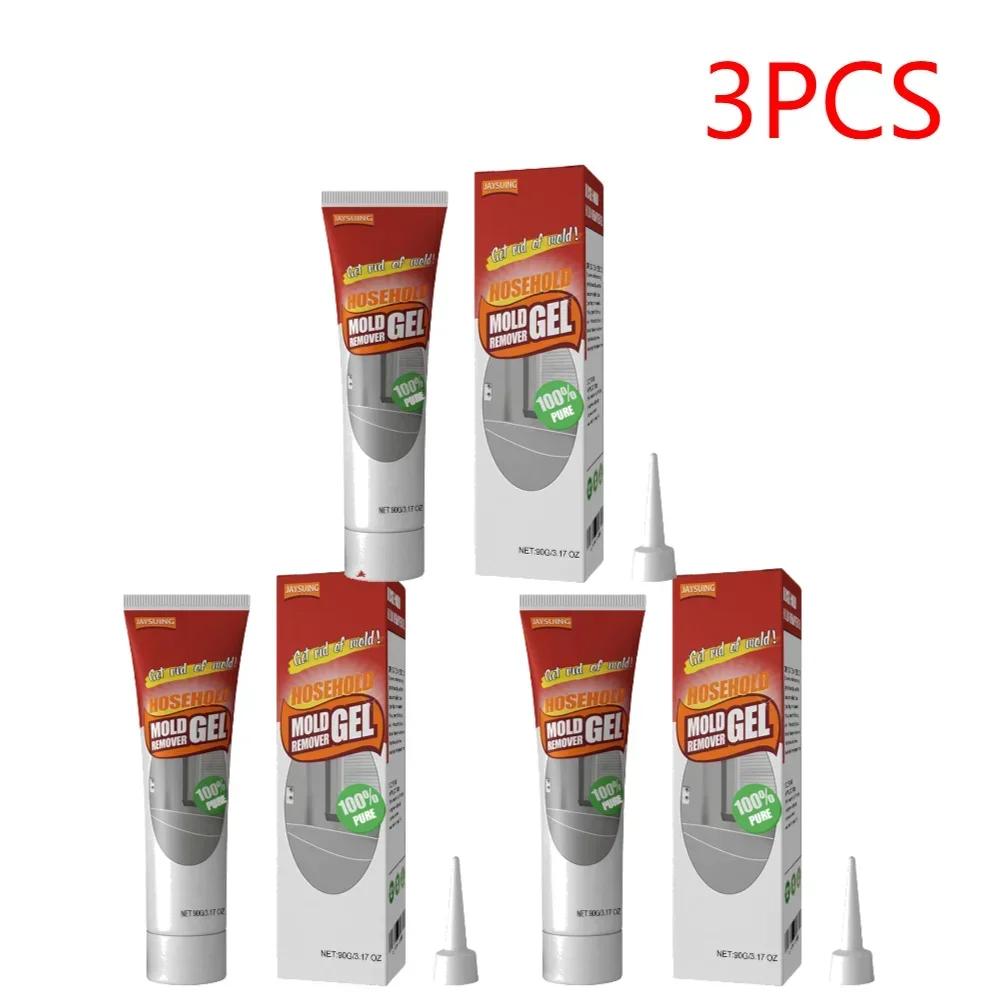 

Strong Mold Remover Gel for Bathroom Kitchen Walls Stains Cleaning Household Mildew Cleaning Agent Fast Acting Formula