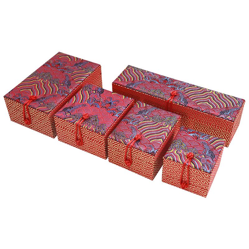 

Винтажная шкатулка для драгоценностей из нефрита - Кованая застежка для колец, подвесок, браслетов и парчи