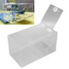 Acrylic Bird Breeding Box Transparent   Nesting Box with Standing Pole and Padding for All Seasons