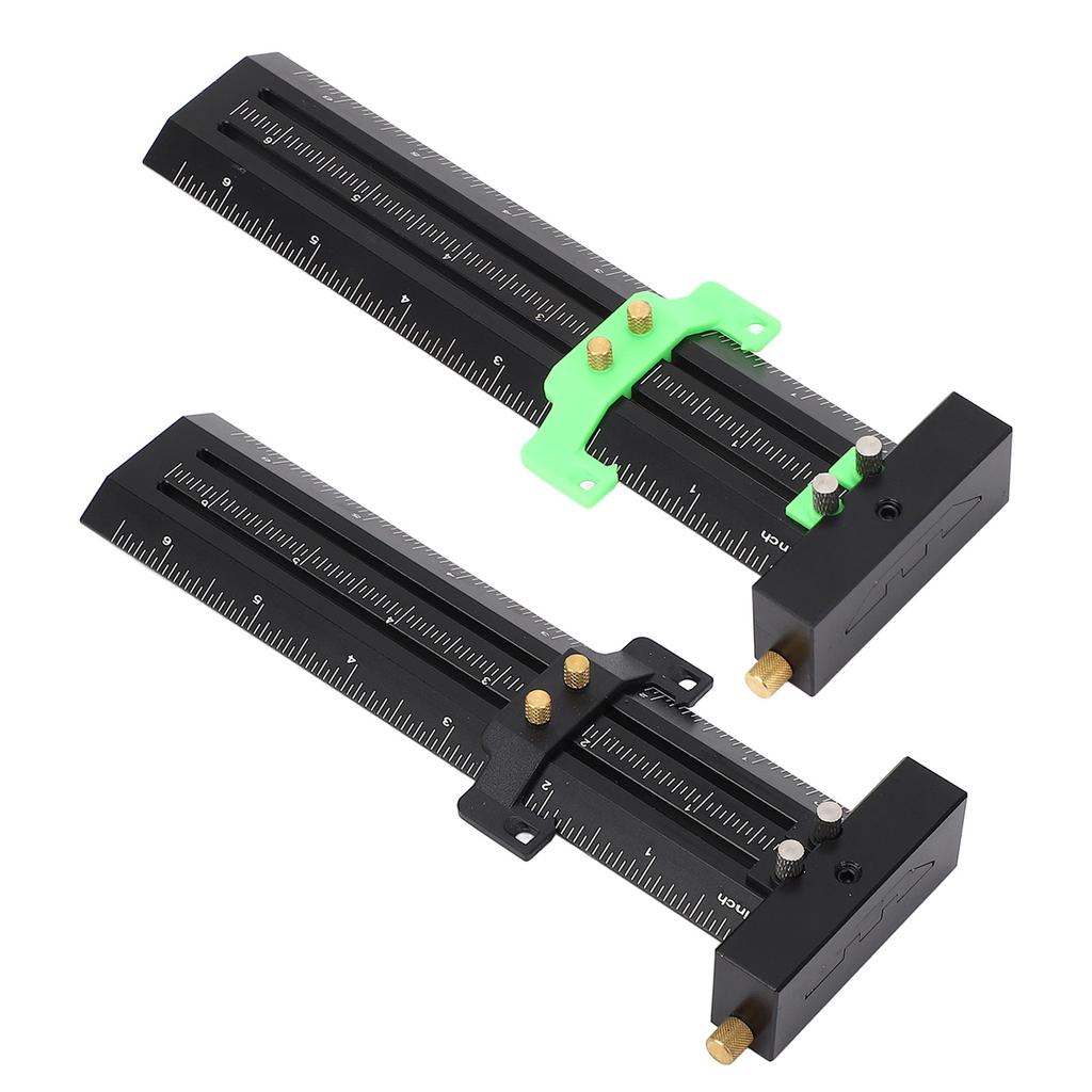 6in Woodworking Scriber with Limit Block Parallel Vertical Marking Easy To Read Double Line Marking