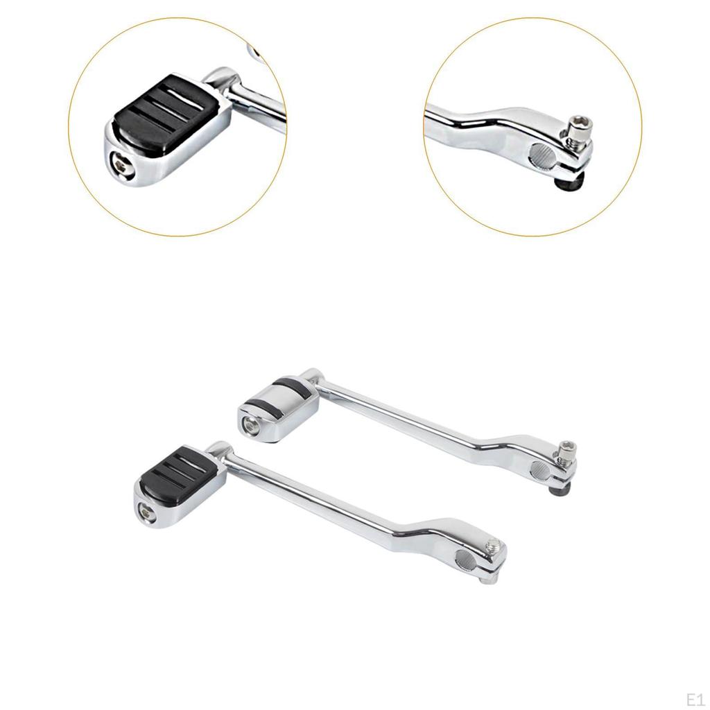 2 Pieces Motorcycle Lever Pegs Lightweight Easy to Use Reliability Gear er