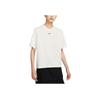 Nike Solid Color Casual Round Neck Short Sleeve T-Shirt Women Tops White DD1238-134
