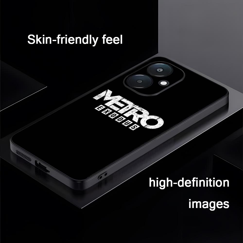 

Чехол для телефона с игрой Metro Exodus для Xiaomi Redmi 14C 13C 12C Note14 13 12 11 10 Pro Plus S Мягкий черный чехол для телефона Redmi Note 11S 4G