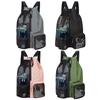 Shoulder Soccer Ball Backpacks Drawstring Beach Storage Backpacks with Wet Pockets Thickened Mesh Comfortable for Outdoor Sports