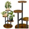 Suport de flori Metal Loft Miguel Stejar Rustic Vechi