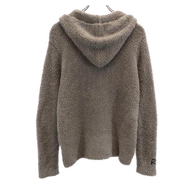 BAREFOOT DREAMS Long Sleeve Bore Jacket S Gray Fluffy Hoodie Men's Used