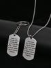 Gift for Men Stainless Steel Necklace Key Chain ,Ideal Gift for Men, Couples, Boyfriend, Family & Friends