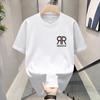 Short Sleeve Cotton Men'S Printed T-Shirt Trend Men'S And Women'S Versatile Crew Neck T-Shirt Men'S