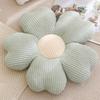 Shaped Flower Simple Plush Cushion With Pp Cotton Material For Home Office Use