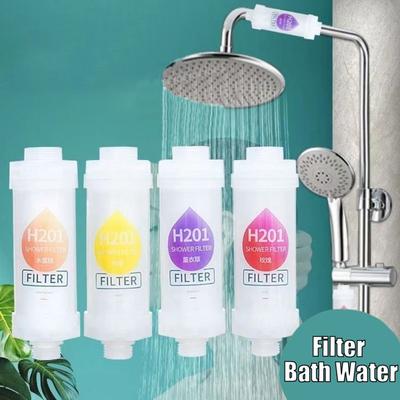 Jasmine Lavender Shower Head Filter Anti-scaling Filter Impurities Shower Purifier Dechlorination Shower Scented
