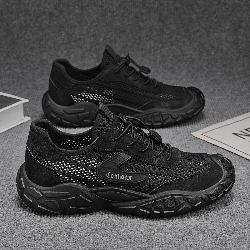 Summer mesh breathable sports lazy shoes comfortable casual air-conditioned shoes 39