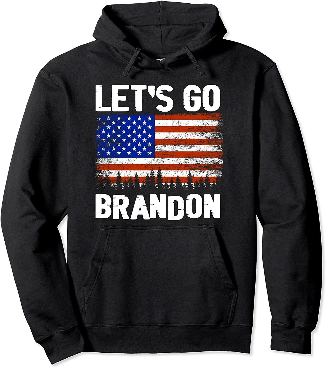 

New Hooded Sweater Flag Pattern Print Crew Neck Hooded XS чёрный