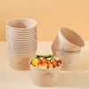 Household Disposable Cutlery Set, Paper Bowl, Paper Cup Chopsticks Three-piece Set, Bowl and Chopsticks Set for 10 People