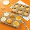Carbon Steel Baking Tray Food Grade Cake Mold New Muffin Pan  Home Baking